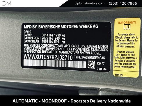 Used 2019 MINI Cooper 4-Door Hardtop w/ Signature Upholstery Package FWD image 52