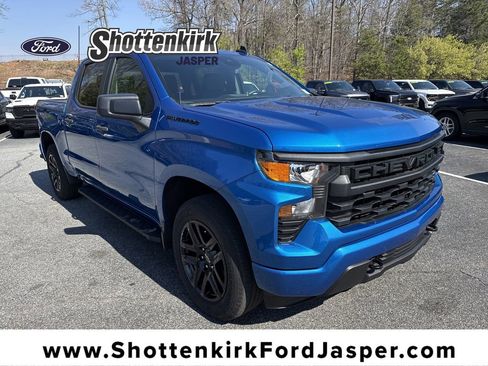 Used 2024 Chevrolet Silverado 1500 Custom w/ LPO, Dark Essentials Package image 1