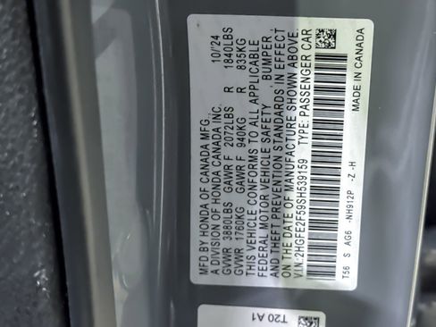 Used 2025 Honda Civic Sport image 22
