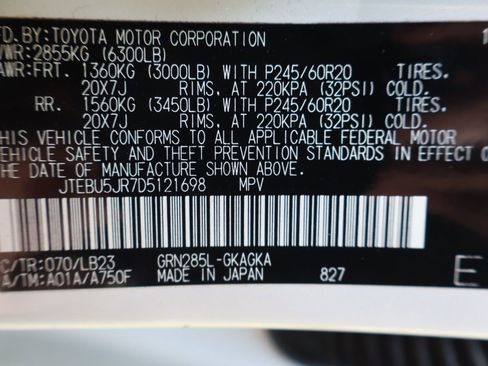 Used 2013 Toyota 4Runner Limited AWD/4WD image 47