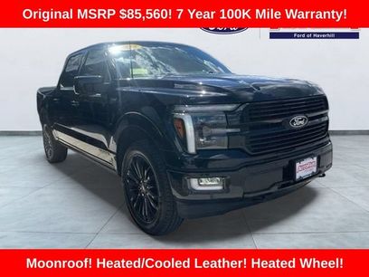Certified 2025 Ford F150 Platinum w/ Equipment Group 702A High