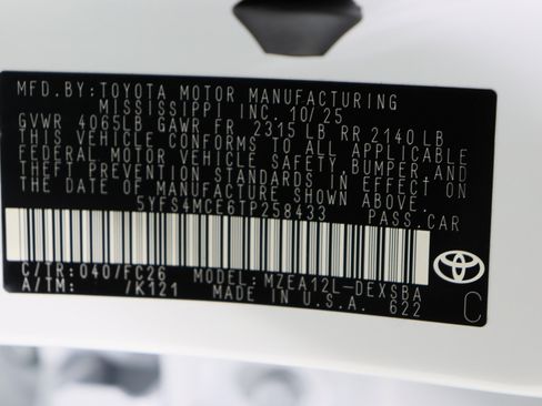Certified 2026 Toyota Corolla SE image 39