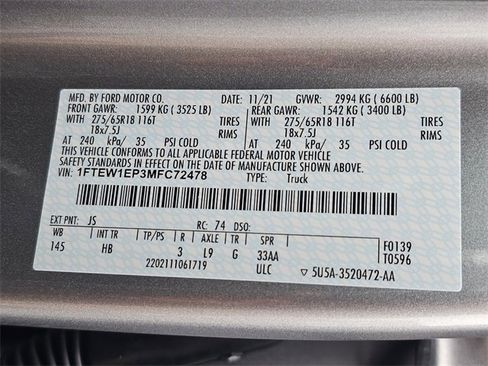 Used 2021 Ford F150 Lariat image 37