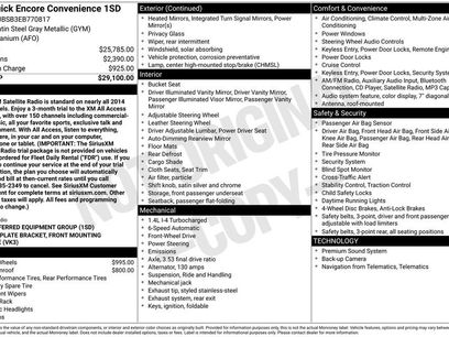 Used 2014 Buick Encore Convenience