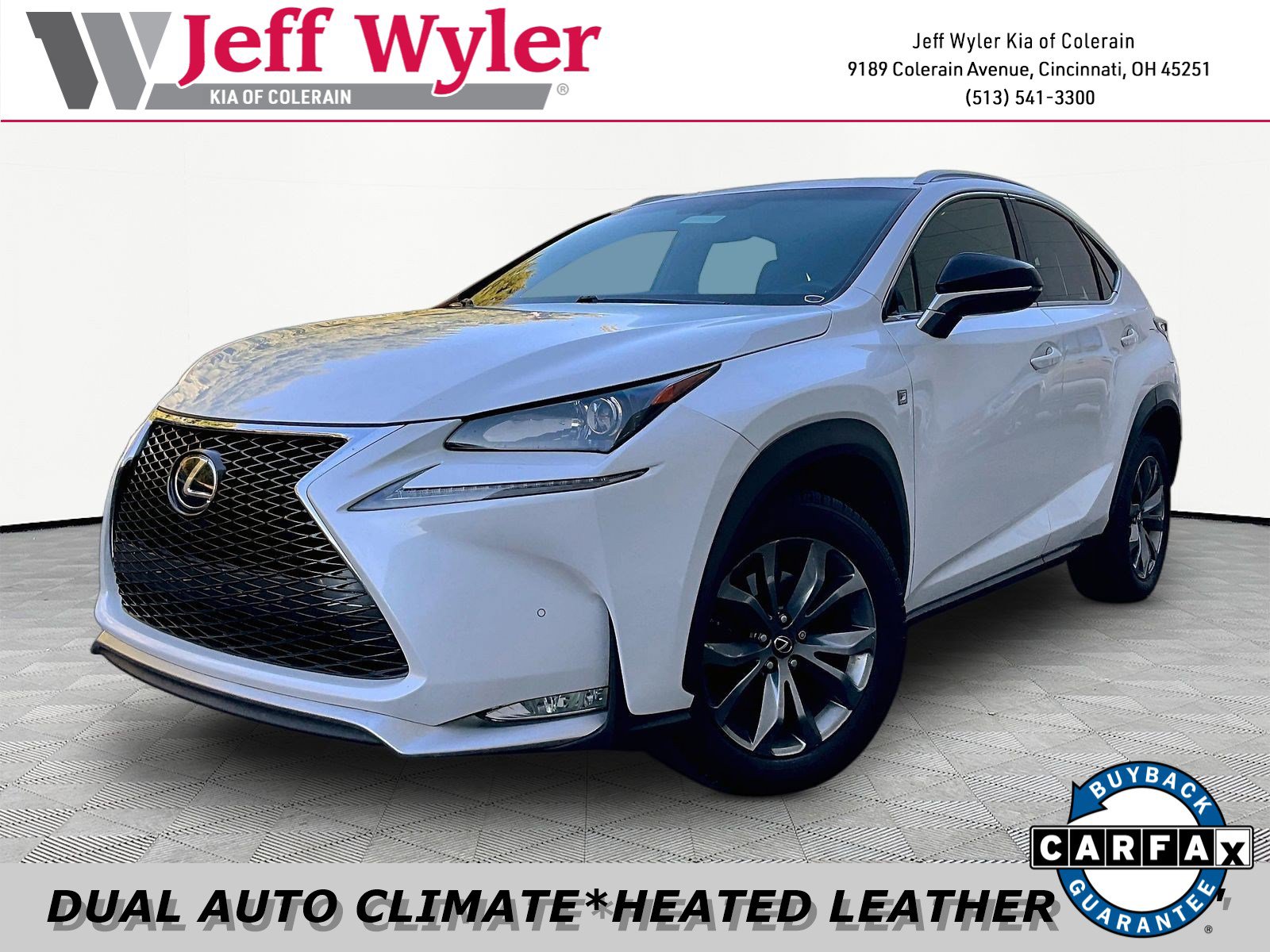 Used 2015 Lexus NX 200t F Sport w/ Navigation System Package FWD image 1