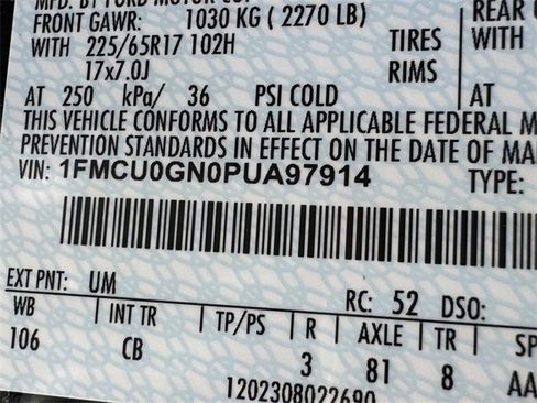 Used 2023 Ford Escape Active image 32