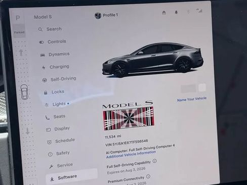 Used 2026 Tesla Model S Plaid AWD/4WD image 12