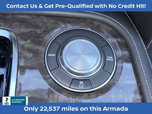 Certified 2024 Nissan Armada Platinum w/ Captain's Chairs Package image 21