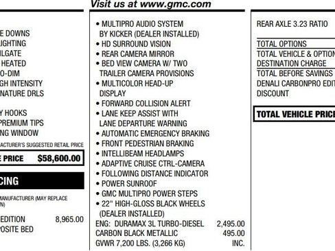 Used 2020 GMC Sierra 1500 Denali w/ Denali Ultimate Package image 2