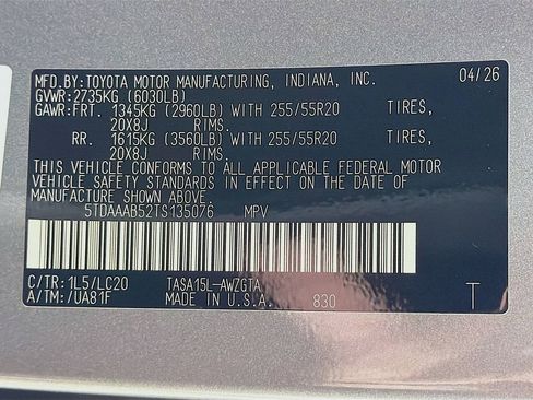 New 2026 Toyota Grand Highlander AWD image 30