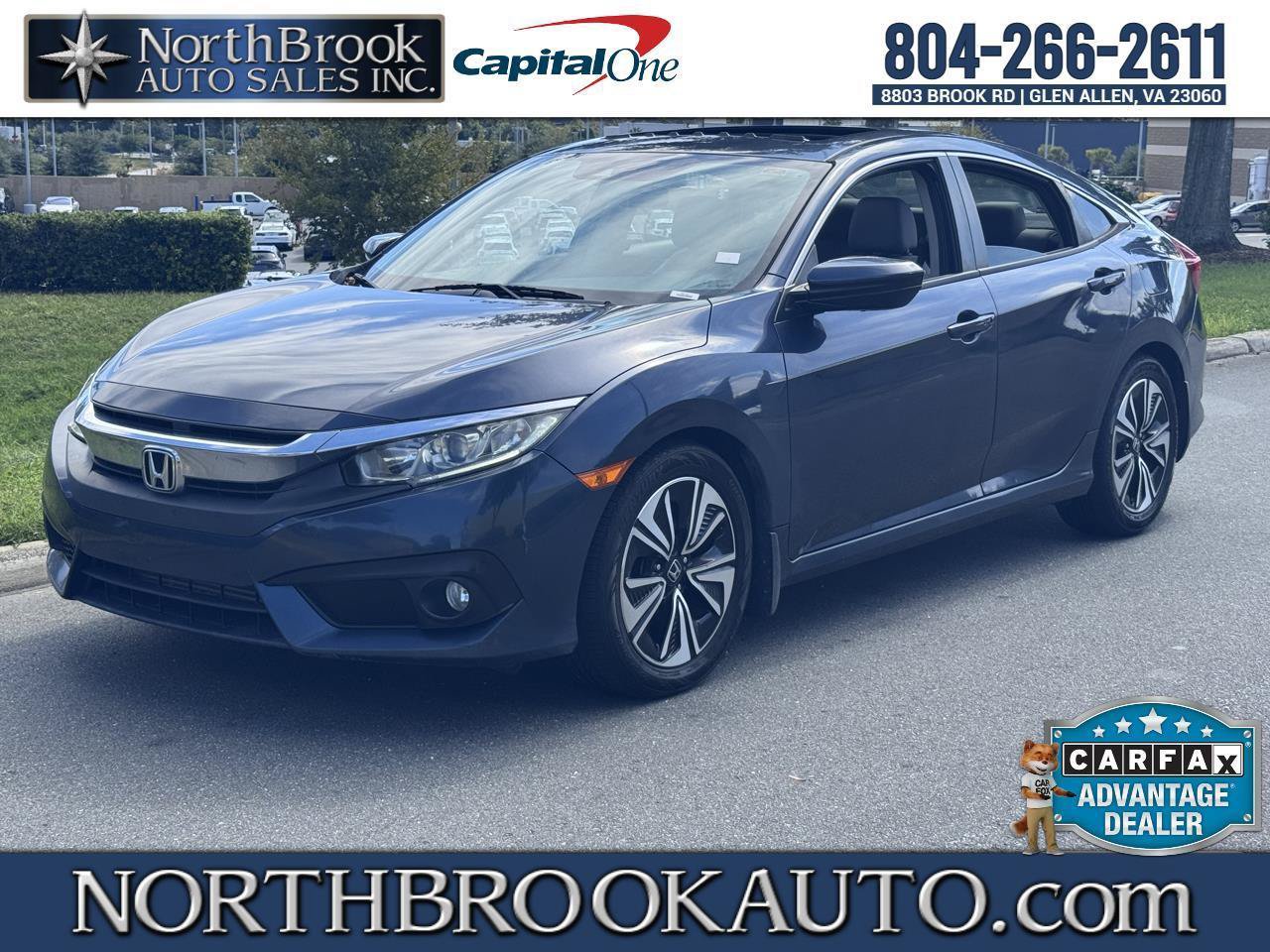 Used 2017 Honda Civic EX-T image 1