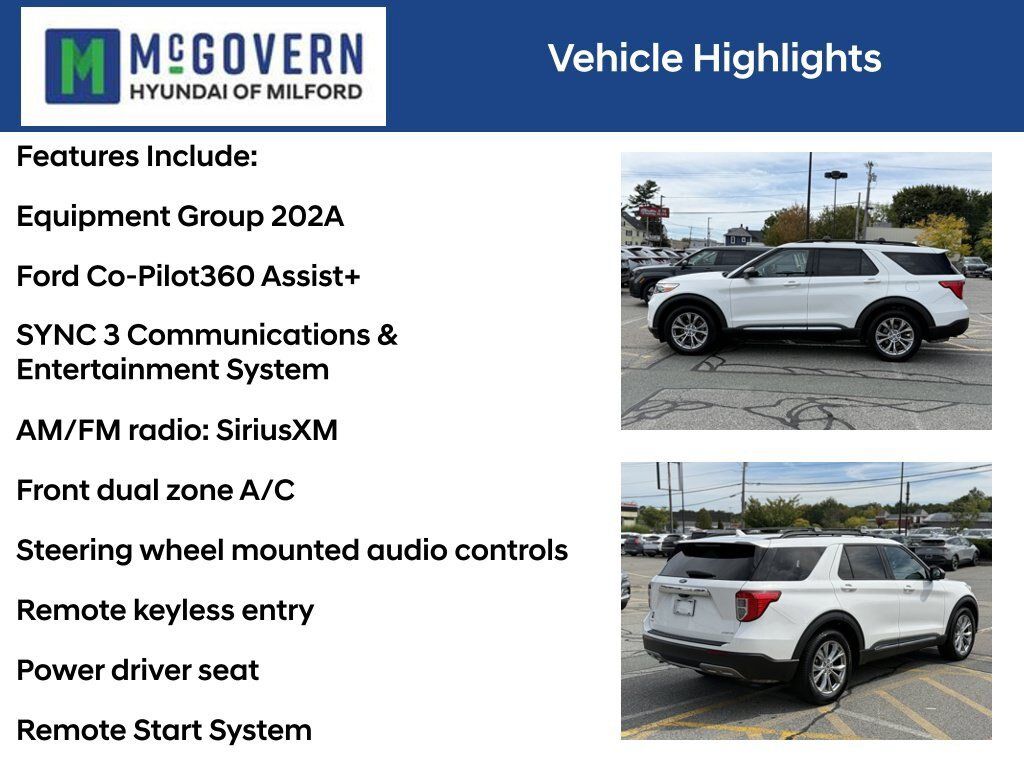 Used 2021 Ford Explorer XLT w/ Equipment Group 202A AWD/4WD image 4