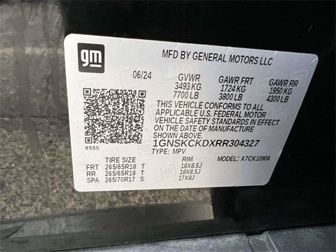 Certified 2024 Chevrolet Suburban LT image 25