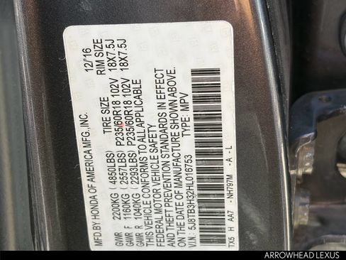 Used 2017 Acura RDX FWD image 38