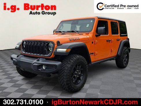 Certified 2025 Jeep Wrangler Unlimited Sport AWD/4WD image 3