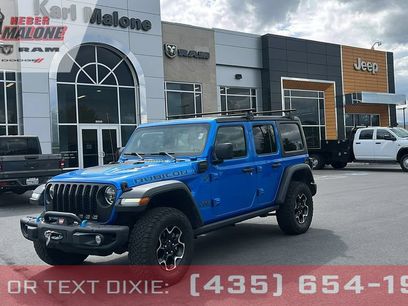 Used 2022 Jeep Wrangler Unlimited Rubicon 4xe w/ Steel Bumper Group