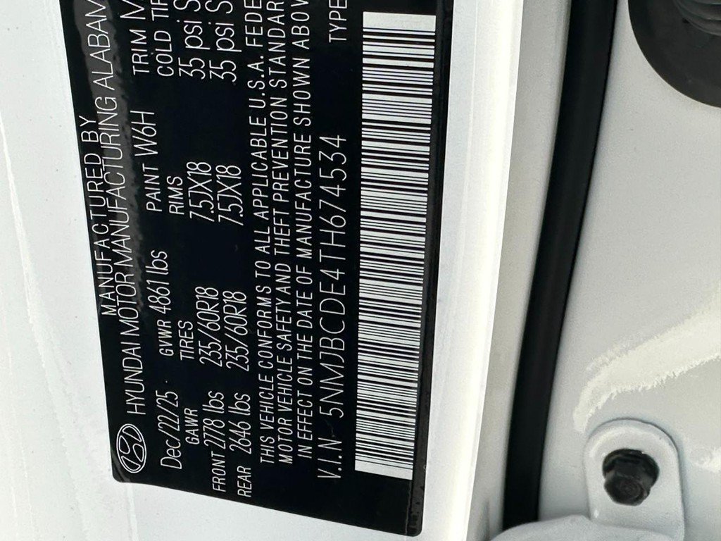 Used 2026 Hyundai Tucson SEL Plus AWD/4WD image 13