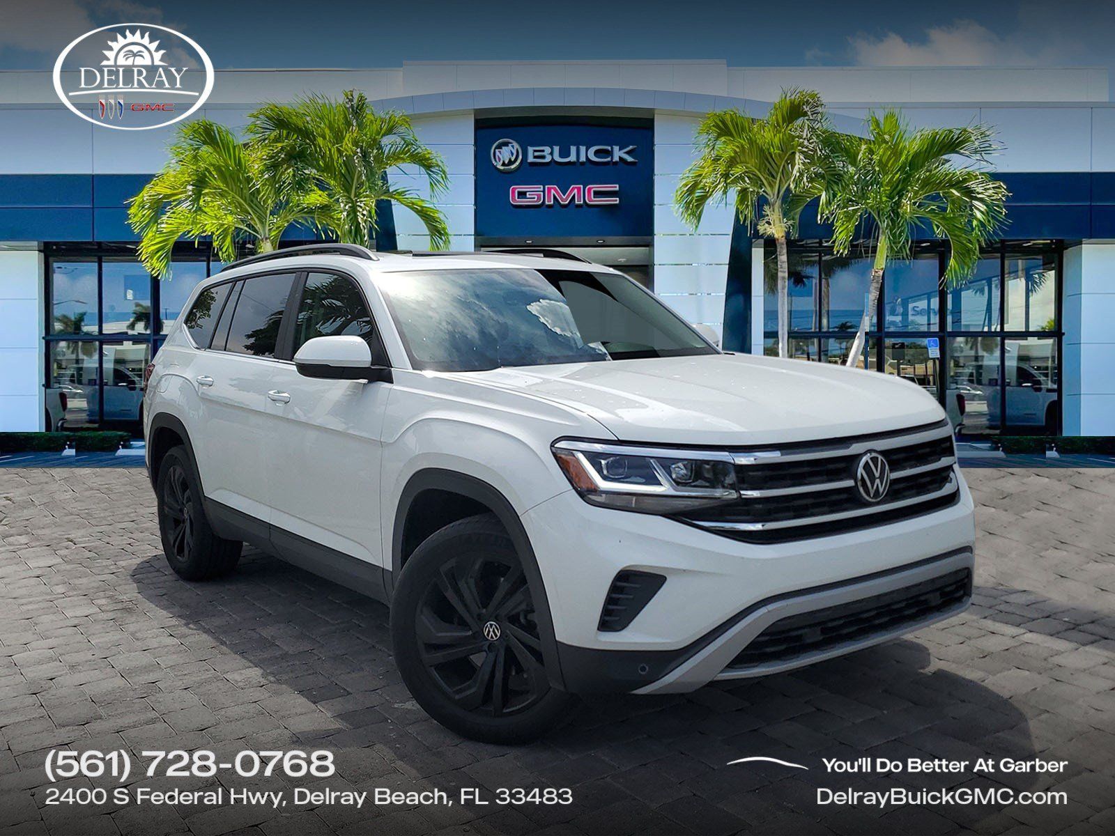 Used 2022 Volkswagen Atlas SE FWD image 1