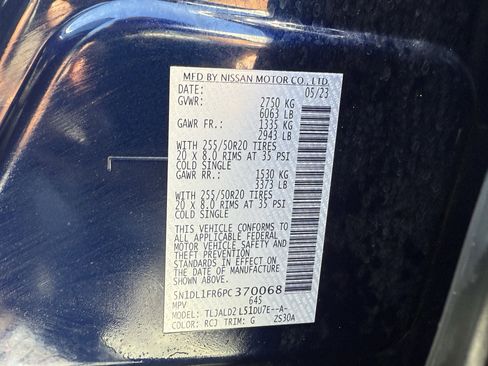 Certified 2023 INFINITI QX60 Luxe w/ Vision Package image 4