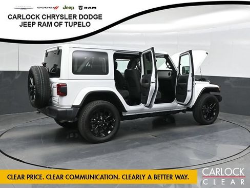 Used 2025 Jeep Wrangler Unlimited Sahara w/ Safety Group AWD/4WD image 48