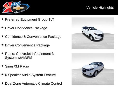 Certified 2019 Chevrolet Equinox LT FWD image 2
