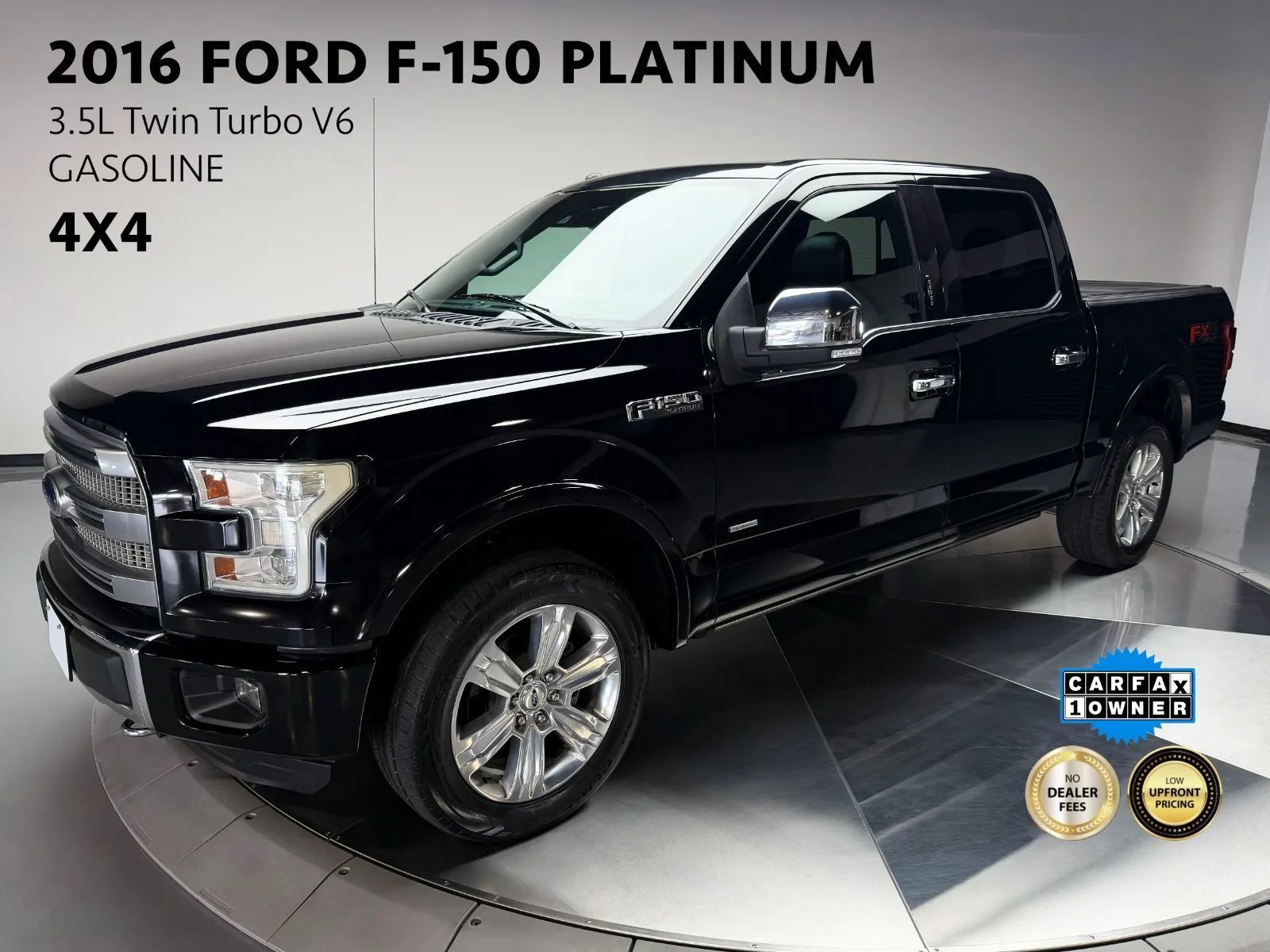 Used 2016 Ford F150 Platinum w/ Equipment Group 701A Luxury AWD/4WD image 1
