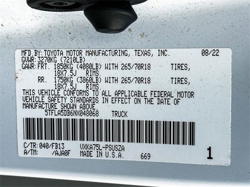 Used 2022 Toyota Tundra SR5 image 28