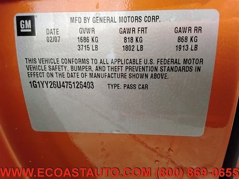 Used 2007 Chevrolet Corvette Coupe w/ Preferred Equipment Group image 18