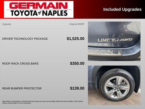 Certified 2016 Toyota Highlander Limited w/ Driver Technology Package image 4