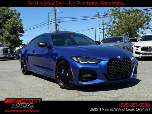 Used 2022 BMW 430i Coupe w/ M Sport Package RWD image 1