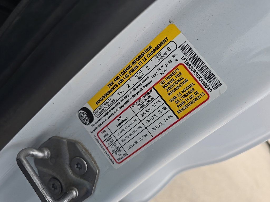Used 2024 Ford Transit 250 148 High Roof Extended AWD w/ Load Area Protection Package image 13
