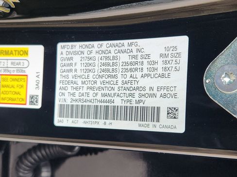 New 2026 Honda CR-V EX image 17