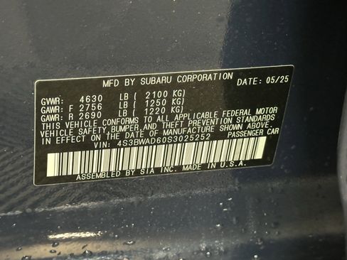 New 2025 Subaru Legacy Premium w/ Popular Package #1A image 20