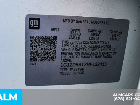Used 2024 Chevrolet Malibu LT FWD image 39