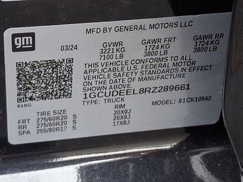 Used 2024 Chevrolet Silverado 1500 RST w/ Convenience Package II AWD/4WD image 27