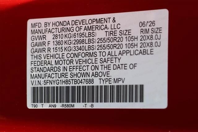 New 2026 Honda Pilot Elite image 26