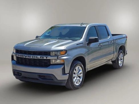 Used 2021 Chevrolet Silverado 1500 Custom w/ LPO, Dark Essentials Package AWD/4WD image 1