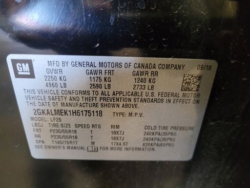 Used 2017 GMC Terrain SLE FWD image 33
