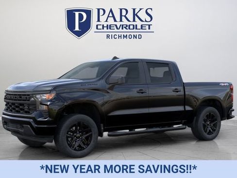 New 2026 Chevrolet Silverado 1500 Custom w/ Turbomax Blackout Package image 2