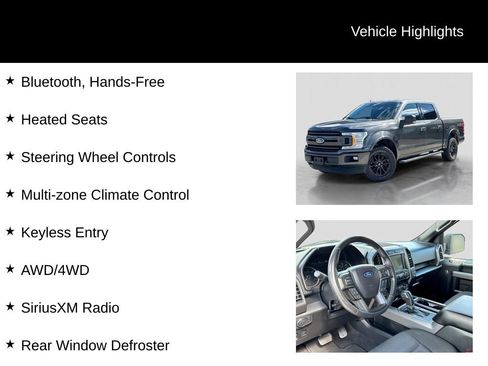 Used 2020 Ford F150 XLT w/ Equipment Group 302A Luxury AWD/4WD image 21