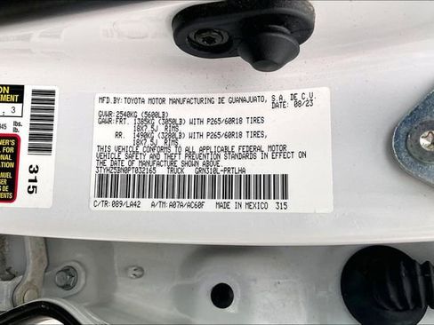 Used 2023 Toyota Tacoma Limited w/ Black Out Package (TMS) image 36