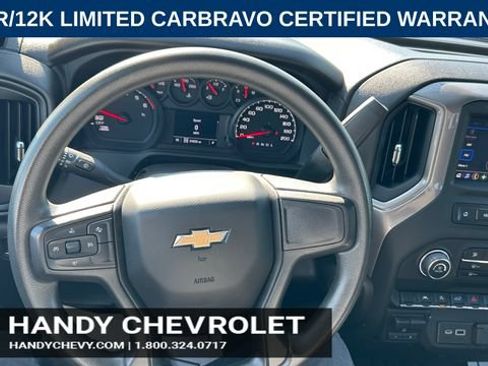 Certified 2023 Chevrolet Silverado 1500 Custom w/ LPO, Dark Essentials Package AWD/4WD image 20