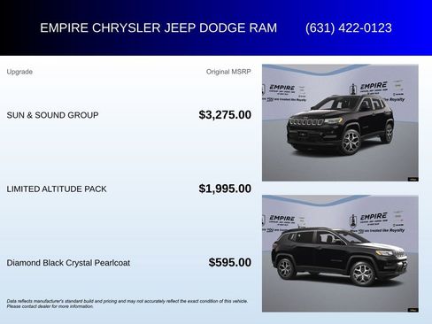 Used 2025 Jeep Compass Limited w/ Sun & Sound Group AWD/4WD image 6