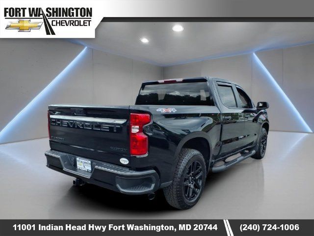 Used 2026 Chevrolet Silverado 1500 Custom w/ Turbomax Blackout Package AWD/4WD image 3