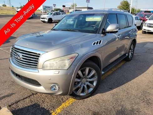 Used 2014 INFINITI QX80 4WD w/ Deluxe Touring Package image 1