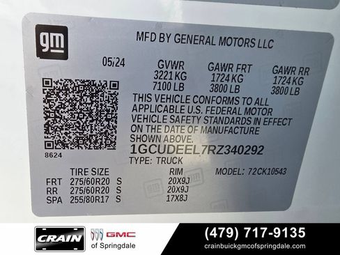 Used 2024 Chevrolet Silverado 1500 RST w/ RST All Star Premium Package AWD/4WD image 33