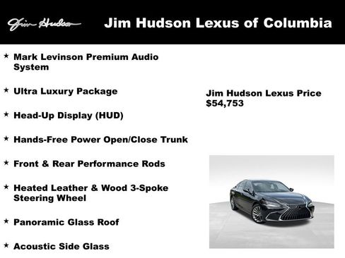 Used 2024 Lexus ES 350 Ultra Luxury FWD image 3