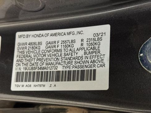 Used 2021 Acura TLX w/ A-SPEC Pkg FWD image 11