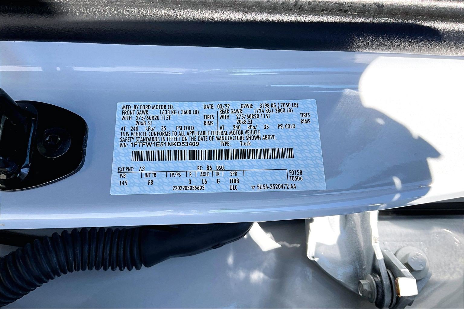 Certified 2022 Ford F150 XLT w/ Equipment Group 302A High AWD/4WD image 20