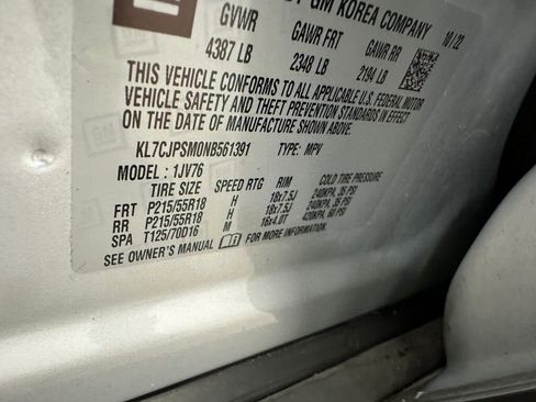 Certified 2022 Chevrolet Trax LT w/ Driver Confidence Package image 37